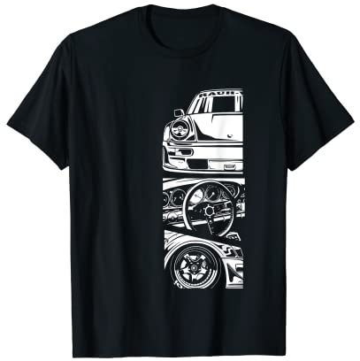 JDM x Oldtimer Fan Rwb Retro Tuning Classic Car Auto T-Shirt