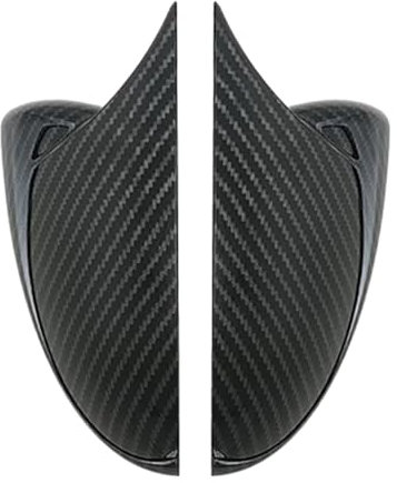 Übertragungsriemen Für KIA K3 Für Cerato Für Forte 2013-2018/2019-2022 ABS Auto Auto Körper Seite Tür Rückspiegel Abdeckung Kappe Shell Gehäuse Aufkleber Trim Variomatik Riemen (Farbe : Carbon)