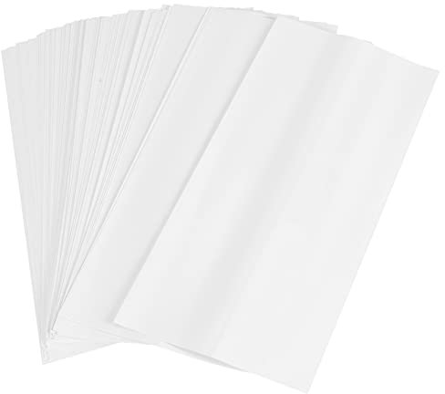 arlote 100 StüCk Sublimations-SchrumpffolienhüLlen 5X10 WeißE Tasche für 567G Tight Tumbler, WäRmeüBertragungs-Schrumpffolie