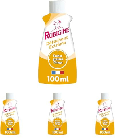 Rubigine Détachant Taches Grasses (Lot de 4)