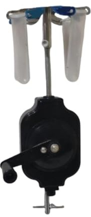 Milageto Précipitateur centrifuge manuel Centrifugeuse chimique Pratique à utiliser Équipement expérimental physique pour le collège