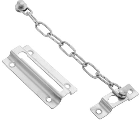 EXHUMKY Door Chain Lock Heavy Duty Anti-Theft Security Chain for Apartment Doors Easy to Install Build for Indoor Use