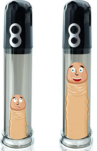 Elektrische Penispumpe xl 32 cm ⌀6cm Penis pumpe Vakuumpumpe für den mann Schwarz Penisvergrößerung Penispumpen Penispumpe elektrisch Penis verlängerung Penispumpe mit vibrator FOPS P02-5