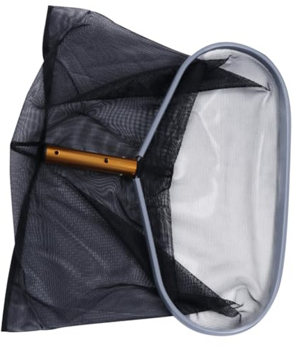 VICASKY Rete di Pulizia della Piscina con in Alluminio Robusto retino per laghetto in Modo efficiente Raccogliere Foglie e Sporco e Durevole