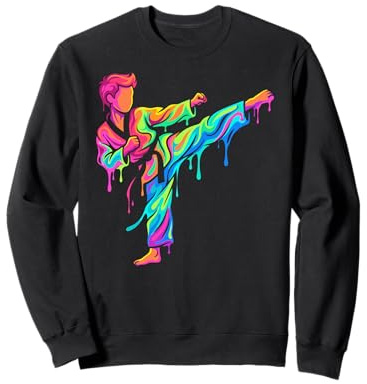 Joueur De Taekwondo pour Homme Enfant Garçon Sweatshirt