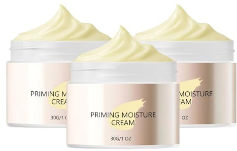 Glow Velvet Priming Moisture Cream, Moisturizing and Nourishing Skincare for Soft Skin, Hydrate and Lock Makeup All Day, Korean Skin Care, Blurring and Makeup Gripping Primer