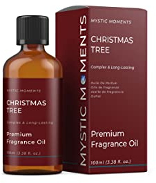 Mystic Moments | Olio di fragranza dell'albero di Natale - 100 ml - Perfetto per saponi, Candele, Bombe da Bagno, bruciatori di Olio, diffusori e Articoli per la Cura della Pelle e dei Capelli