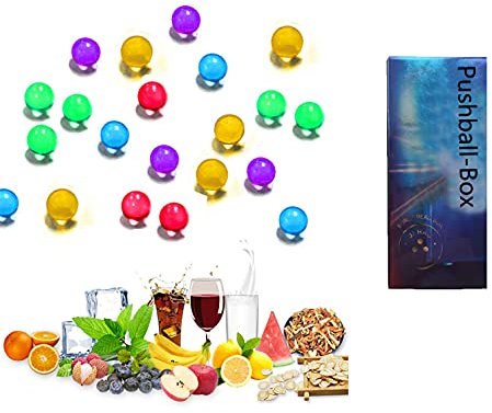 Menthol Hülsen Aroma Kapsel e Zigarette Aroma e Zigarette Menthol Zigaretten Gemischte Perlen Und 1 Push-Burst-Perlen Menthol (600 Perlen Und 1 Pushball-Box Für Pc)