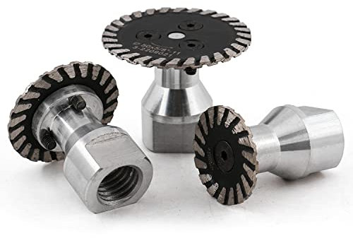 HOMESOM 30/40/50mm Diamante Sega BIade con RemovabIe FIange M14 Incisione Disco Da Taglio Intaglio Calcestruzzo Granito Arenaria