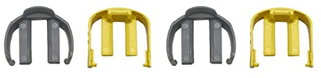 VENOAL 2 set giallo e grigio per K2 K7 idropulitrice grilletto e tubo di ricambio C clip morsetto per tubo flessibile a macchina
