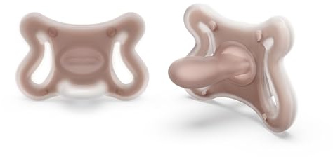 Suavinex, Pack 2 Chupetes Recién Nacido Zero Zero Tetina Fisiológica SX Pro, Bebés -2 a 2 Meses, Chupete Mini para Prematuros, Hipoalergénico, para Pieles Sensibles, Silicona Skin-Friendly, Deep