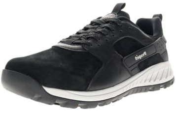 Propét Men's Visp Waterproof Shoe, Black Suede 11.5 XX-Wide US