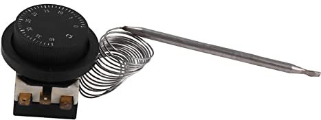 NISHZHU 1NC 1NO AC 250V/380V 16A 0-40C Interruttore di Controllo della Temperatura Termostato Capillare