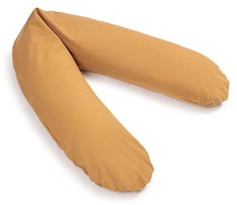 pic Bear Premium Stillkissen - hochwertiges Schwangerschaftskissen - anschmiegsames Lagerungskissen aus Baumwolle - schadstofffreies Seitenschläferkissen (Apple, 194 cm Premium)