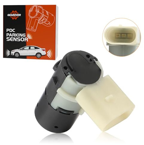 GEAREVER Parksensor PDC Sensor Kompatibel mit Audi A6 RS6 VW T5 MULTIVAN CARAVELLE New Beetle Polo Einparkhilfe Hinten Vorne 7H0919275E 7H0919275C