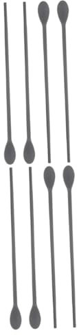 DINHEAROM 4paare Silikon Rührlöffel Mit Doppelkopf Multifunktionale Essstäbchen Und Rührstange Hitzebeständig Und Spülmaschinenfest Für Getränke Und Speisen