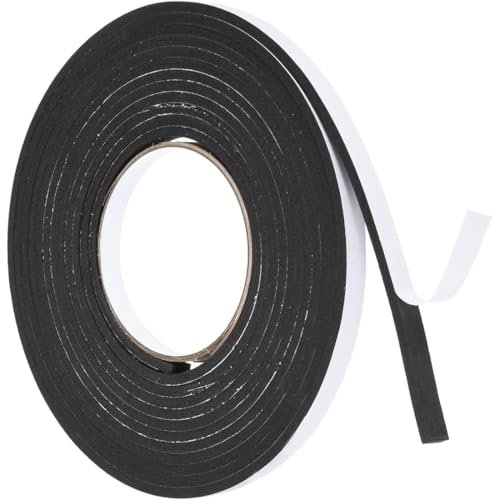 COYUN Dichtungsband Selbstklebend für Türen, 2mm x 15mm, Türbodendichtung Insektenschutz, Dichtungsbürste für Tür, Fenster, Kleiderschränk,Zugluftstopper für Türen, Rollen je 10m lang