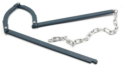 Herramienta tensora de vallas, herramienta de estiramiento de valla de jardín, herramienta de reparación para vallas, material de hierro, funciona con vallas de alambre para jardines y granjas