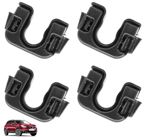 GXGM 4 Stück hutablage clip halterung kompatibel mit Ford Focus MK3 3 Mondeo 4 MK4 Fiesta MK7 MK8 B-Max C-Max 015532109E 1539663