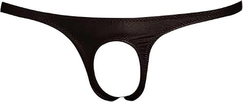 String Homme Sexy Ouvert Sous-Vêtements Homme Sous-vêtements Bikini Boxer T-Tanga