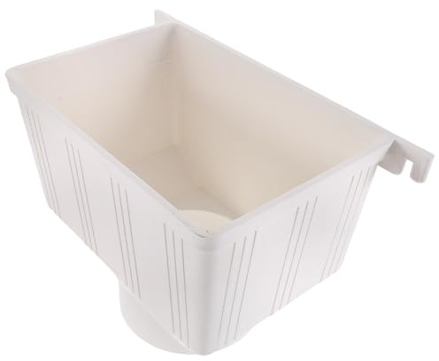 Kisangel Grondaia Pvc per Pluviali Deviatore di Scarico e Filtro per Raccolta Acqua, Kit Imbuto Pioggia 110mm per Impianto Drenaggio Acque Piovane, Accessorio e Resistente per Uso