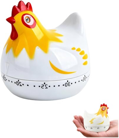 Egg Timers for Boiling Eggs, Portable Kitchen Egg Timer 6.5x6.7cm | Practical Design, Ideal for Kitchen Cooking, Classroom & Home Meeting Use, Safe Compact Size