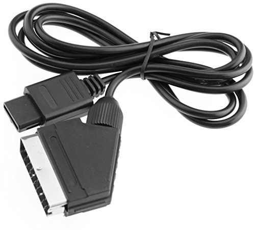 SING F LTD Câble péritel vidéo AV en PVC RVB compatible avec Super Nintendo N64 NGC SNES 1,8 m