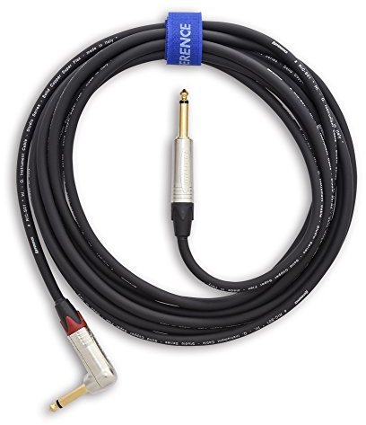 Reference cavo audio RICS01-BK-JJR-3-N metri 3 jack mono maschio 6,3 mm jack mono maschio 6,3 mm