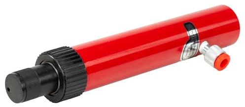 10 Ton Hydraulic Floor Jack Pump Portable Power Ram Manual Engine Lift Hoist Portable Picker Auto Body Frame Repair Tool for Automotive Truck Heavy Equipment Repair