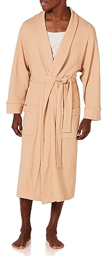 Amazon Essentials Men's Lätt våffelrock (finns i Big & Tall), Ljust kamelbrun, XXL