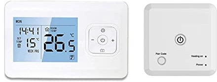 Termostato Inteligente WiFi para Tuya Smart Wireless WiFi Teléfono App Control Programable Termostato de habitación