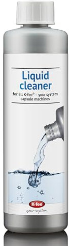 K-fee Flüssigreiniger für alle Kaffeemaschinen, Kapselmaschinen und Kaffeevollautomaten, 500 ml Universal-Reiniger für alle Marken