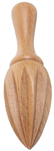 SHOWERORO 2pièces Presseur à Jus Manuel Bois De Hêtre Extracteur De Jus De Citron Outil De Cuisine Pour Préparer Des Boissons à Base Agrumes Presseur De Fruits Et