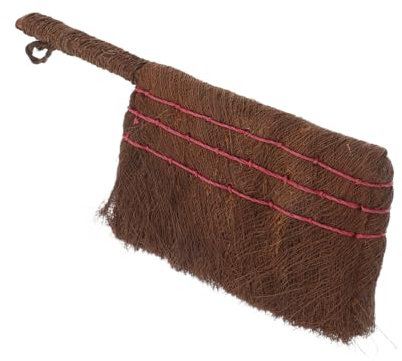 Toddmomy Versatile Flowerpot Wash Brush Garden and Household Cleaning Brush Made of Palm Fiber