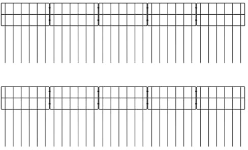 Clôture de Jardin Barrière Animale - Grillage Métallique Inoxydable | Protection de Bordure Résistante aux Intempéries pour Chiens, Terrasse et Jardins