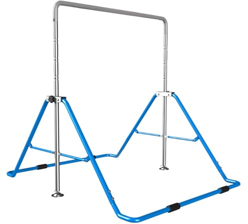 Barre de gymnastique - Barre d'entraînement pour jeunes avec hauteur réglable - Équipement d'entraînement d'équilibre antidérapant pour débutants, gymnastique, intérieur, extérieur, studio, ballet