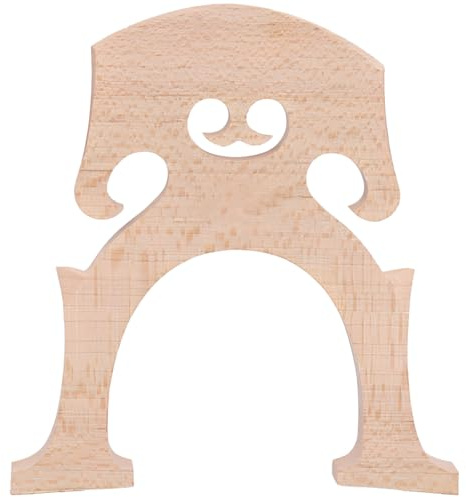 1/8 Cello Bridge, Maple, Direct Use, Expertly Shaped For Better Resonance And Sound
