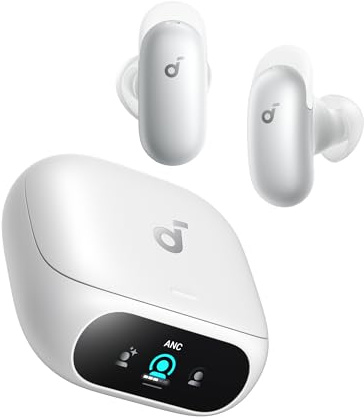 soundcore 2026 New Anker Liberty 5 Pro, ANC 4.0, Guinness Record Holder | ANKER Thus™ AI Chip, Whisper-Clear Calls, Active Noise Cancelling, Hi-Res Wireless Earbuds, ANC On 6.5H/28H, Fast Charging