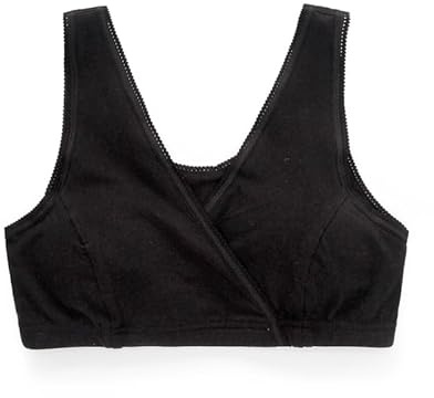 Cimary Sujetador de maternidad para mujeres Bra sin costuras (4Pack) (M/L, 3 piezas (gris + negro+ beige))