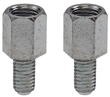 Spiegeladapter Rechtsgewinde M10 auf M8 x 1,25 passend für Roller/Moped/Motorrad
