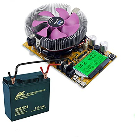 180W Verstellbare USB Konstantstrom Elektronische Last Batterie Spannung Kapazität Tester, Elektronische Last Ladegerät Entladung Widerstand Kapazität Tester