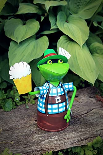 Gwenys Haus Zaunhocker Frosch Bier Sepp