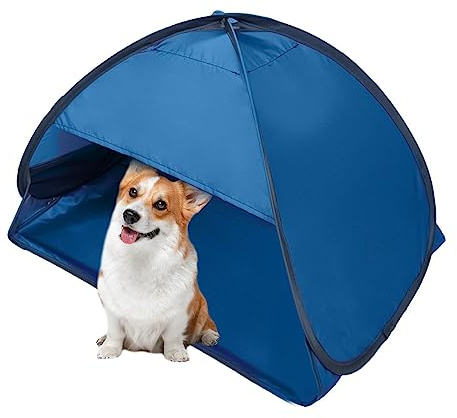 URROMA 1 tenda da campeggio pop up per cani e gatti, casetta da gioco per esterni, tenda portatile per cani, gatti, cuccioli, gattini, altri piccoli animali, L