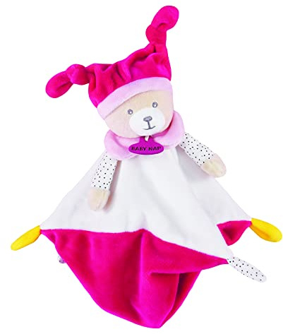 Baby Nat Peluche Brioche BN0734 Rose