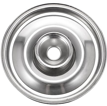 Kichvoe Küchentopfdeckel Gewürzgläser Topfdeckel 10 Cm Edelstahl Gewürz Kleine Kochgeschirrdeckel Pfannen-Wok-Deckel Werkzeug