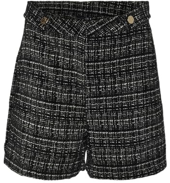 Vero Moda VMCLEVER HW WVN Short, Noir, M