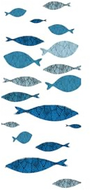 Adesivi per frigorifero per coprire porte piene, 3D, blu, autoadesivi, adesivi per porta del frigorifero, carta da parati in vinile professionale, 60 x 150 cm