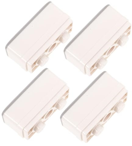 Hemobllo 4paires Coussinets De Siège De Toilette De Pads Mute Pour Abattant De Wc Accessoires De Et Bruit Installation Facile Et