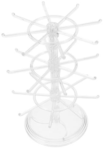 Cabilock Drehbarer Schmuckständer Für Ohrringe Halsketten Und Armbänder Schmuckorganizer Mit Mehrschichtigem Display-halterständer Für Desktop-aufbewahrung