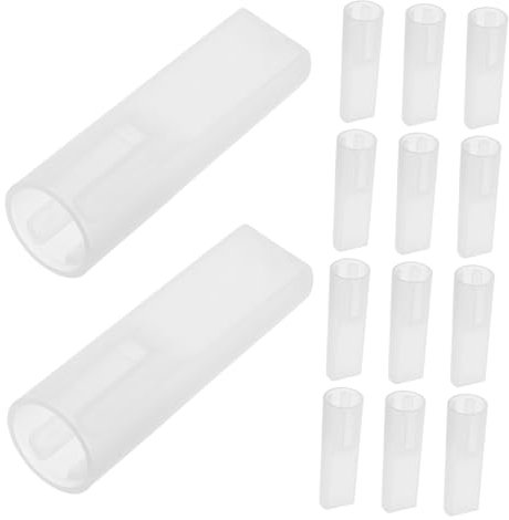 LAPYAPPE 100stücke Präzisionsmesser Schutzkappen Transparent Sicherheitsabdeckung Für Küchenmesser Universeller Klingenschutz Für Hobby Handwerk Outdoor Camping Und Heimgebrauch